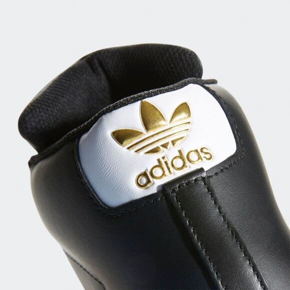 ADIDAS ORIGINAL PRO MODEL MEN\'S-BLACK/WHITE‎ SIZE 10.5 main image 12